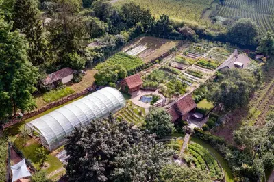 Bâtiment de la maison de vacances