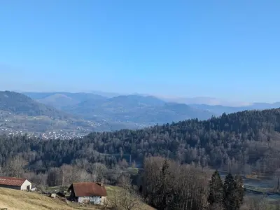 Paysage naturel près de la maison de vacances