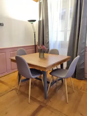 Plan de l'établissement Elegant deux pièces au centre de Sélestat