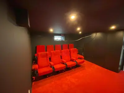 Coin salon dans l'établissement Logement Neuf Cosy avec Espaces Communs Premium 22