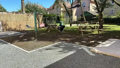 Jardin de l'établissement Logement Neuf Cosy avec Espaces Communs Premium 21