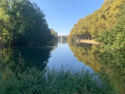 Paysage naturel près de la maison de vacances