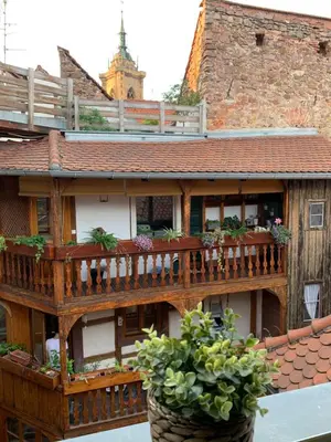 Balcon ou terrasse dans l'établissement Coquet Studio Colmar Centre