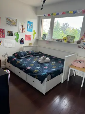 Un ou plusieurs lits dans un hébergement de l'établissement Maison - piscine privée - 6 personnes - 20 min du centre à pied