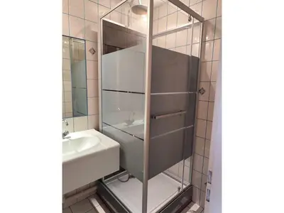 Salle de bains dans l'établissement Le commerce d'Ophelie