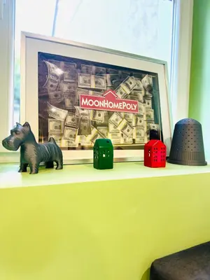 Plan de l'établissement Le Moonhomepoly, proche centre ville et gare