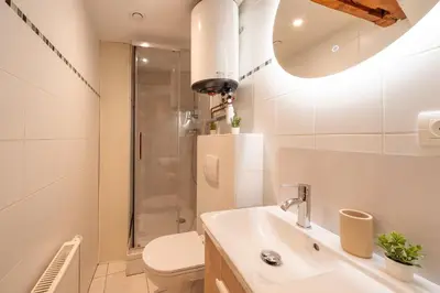 Salle de bains dans l'établissement Le Céleste - Détente & Bohème Proche Centre