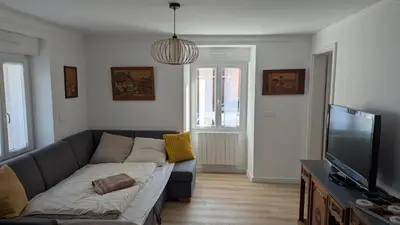 Télévision ou salle de divertissement dans l'établissement Residence Antonin