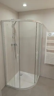 Salle de bains dans l'établissement Residence Antonin