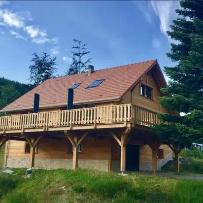 Grand chalet familial - Vue montagne