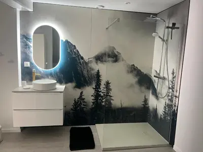 Salle de bains dans l'établissement Annexe