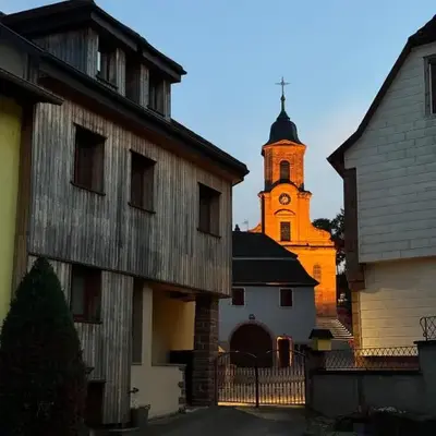 Maison dans le vignoble alsacien