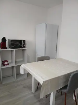 Cuisine ou kitchenette dans l'établissement Petite pause à Sélestat - Bis