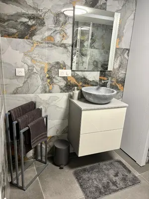 Salle de bains dans l'établissement Seven Love - Private Spa Sélestat