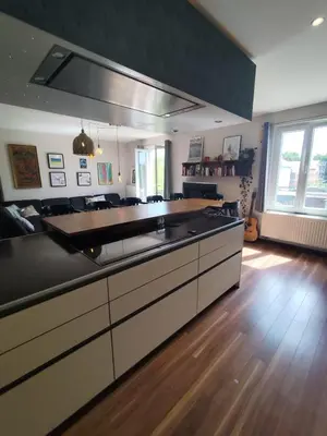 Cuisine ou kitchenette dans l'établissement Quiet, Comfort and Style close to Basel