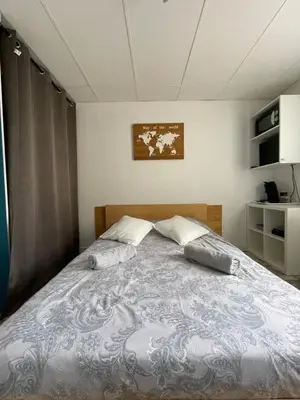 Un ou plusieurs lits dans un hébergement de l'établissement Easycolmar 2