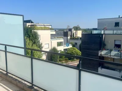Balcon ou terrasse dans l'établissement Appart Alsace
