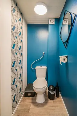 Salle de bains dans l'établissement 1 min centre-ville - calme et cozy - groupes et familles