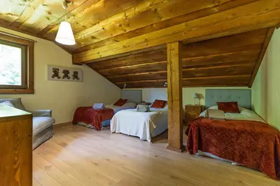 Plan de l'établissement Chalet Harmony, Liézey - Gérardmer 9p - Spa
