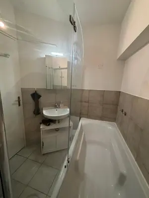 Salle de bains dans l'établissement La Vue des Vignes