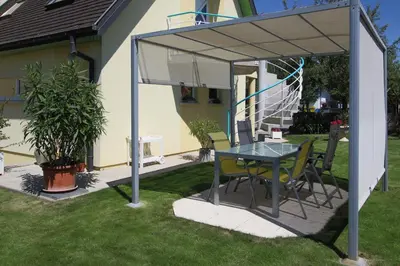 Jardin de l'établissement Gite du Vignoble
