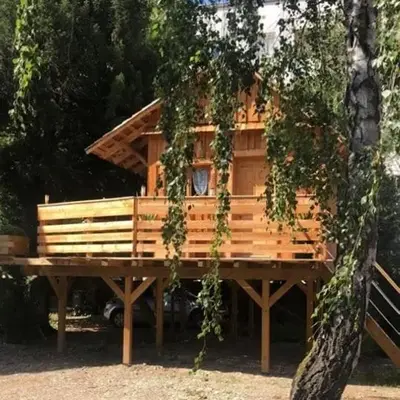 chalet dans la ville