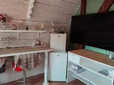 Cuisine ou kitchenette dans l'établissement Chambre cosy
