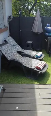 Jardin de l'établissement Chambre cosy