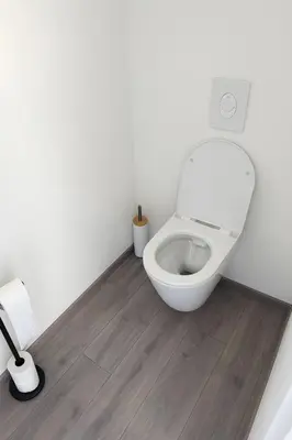 Salle de bains dans l'établissement Gîte familial pied des montagnes