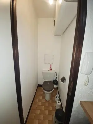 Salle de bains dans l'établissement Au dessus des nuages Sublime Vue