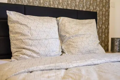 Un ou plusieurs lits dans un hébergement de l'établissement Appartement Tonga - Dans Mulhouse pour 6p