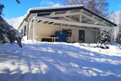 L'établissement Gîte la Saboterie à Gérardmer en hiver