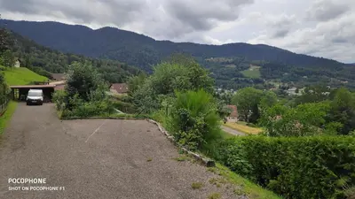 Paysage naturel près de le chalet