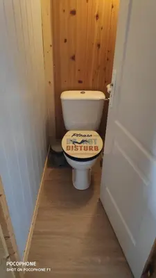 Salle de bains dans l'établissement Hautes Vosges Chalet Pâquerette