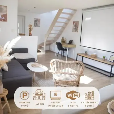 Maison cosy 6p - Europa-Park & Colmar - Home cinéma
