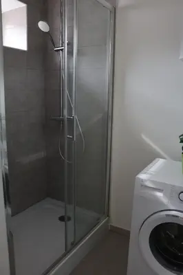 Salle de bains dans l'établissement L'illwald I
