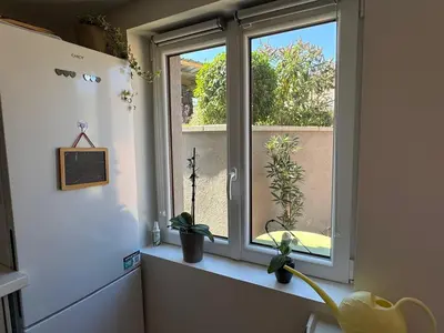 Cuisine ou kitchenette dans l'établissement Appartement moderne, neuf et tout confort