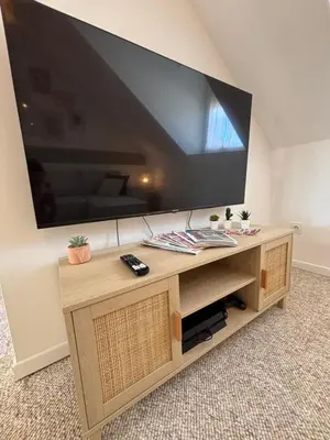 Télévision ou salle de divertissement dans l'établissement Le Col'Vert - Appartement 50m2 - Colmar Centre