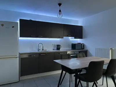 Cuisine ou kitchenette dans l'établissement La casa de NICO