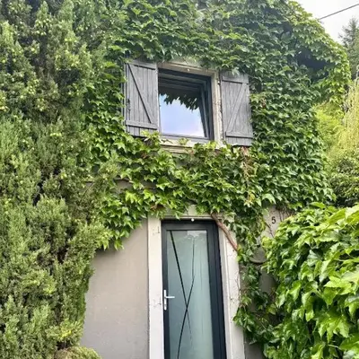 Maison en lisière de forêt