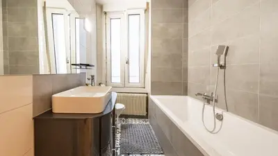 Salle de bains dans l'établissement BEAUSÉJOUR Appart - HYPER CENTRE VILLE