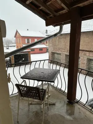 Balcon ou terrasse dans l'établissement Appartement de la Chapelle