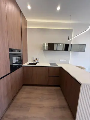Cuisine ou kitchenette dans l'établissement FID B' Home, Studio moderne entre Vosges et vignoble