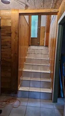 Plan de l'établissement Vosges, quiet four bedroom chalet, cinema, games room