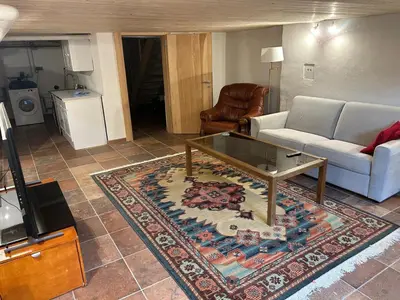 Cuisine ou kitchenette dans l'établissement Maison alsacienne cosy avec parking privé, à deux pas du marché de Noël de Kaysersberg - 6 guests