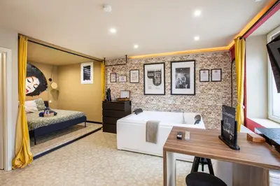 Plan de l'établissement Signature Premium JAZZY Studio, MULHOUSE CENTRE