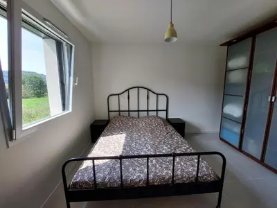 Un ou plusieurs lits dans un hébergement de l'établissement Modern Vosges Getaway