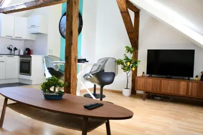 Cuisine ou kitchenette dans l'établissement #tir des reves