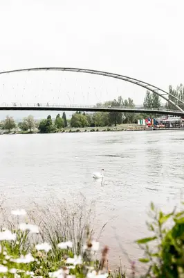 Vue sur la rivière ou le fleuve situé(e) à proximité de l'appartement