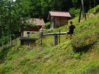 Paysage naturel près de la maison de vacances
